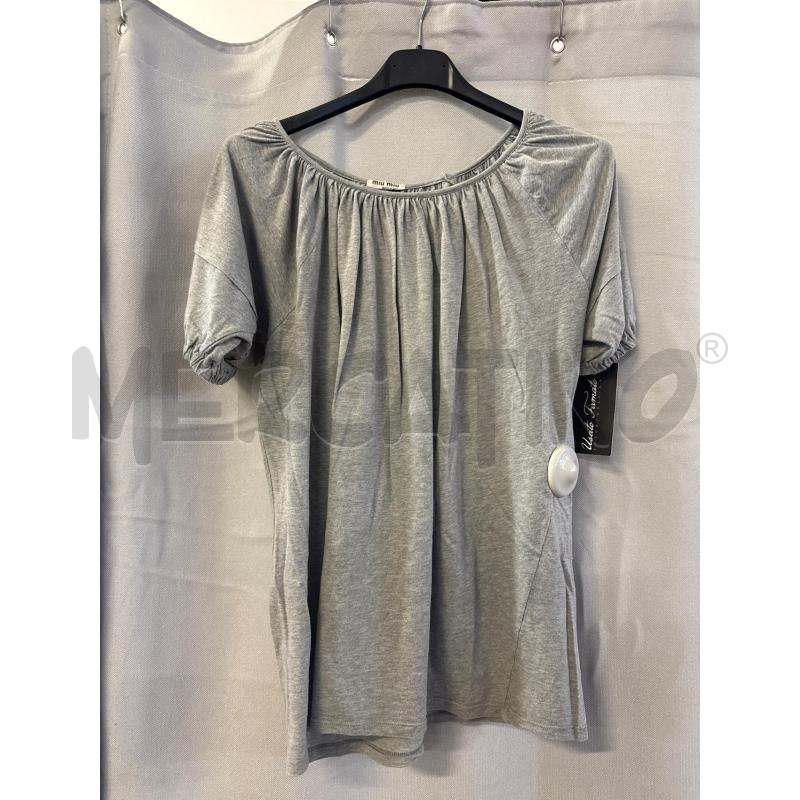 MAGLIETTA DONNA MIU MIU GRIGIA TG.S | Mercatino dell'Usato Vinci - fraz. sovigliana 1
