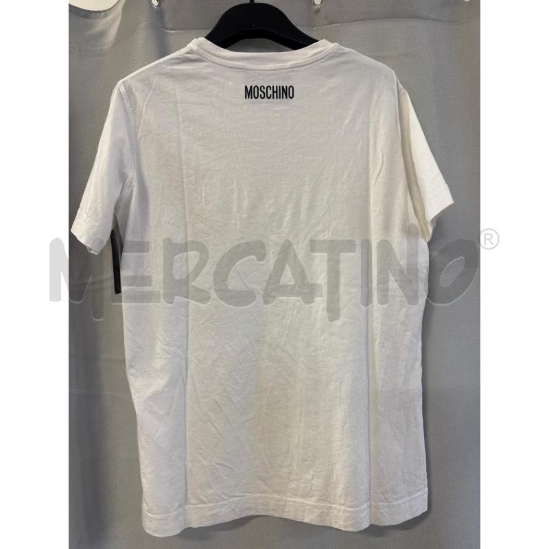 MAGLIETTA DONNA MOSCHINO 40 BIANCA TG.S  | Mercatino dell'Usato Vinci - fraz. sovigliana 2
