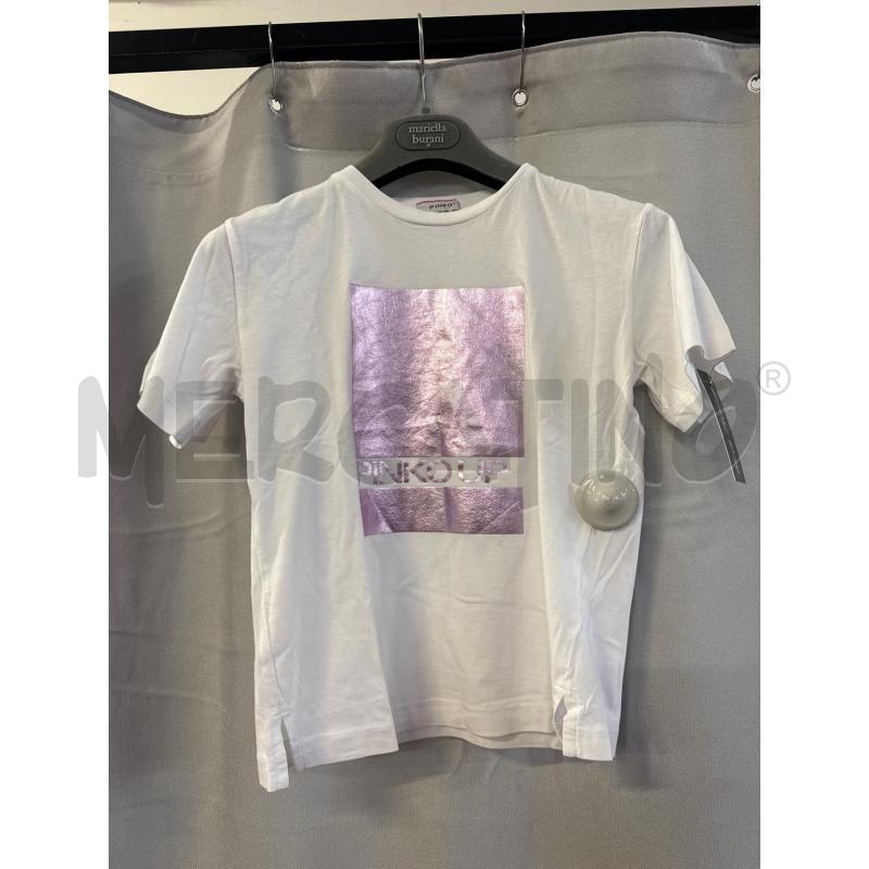 MAGLIETTA DONNA PINKO UP BIANCA LILLA TG.10 | Mercatino dell'Usato Vinci - fraz. sovigliana 1