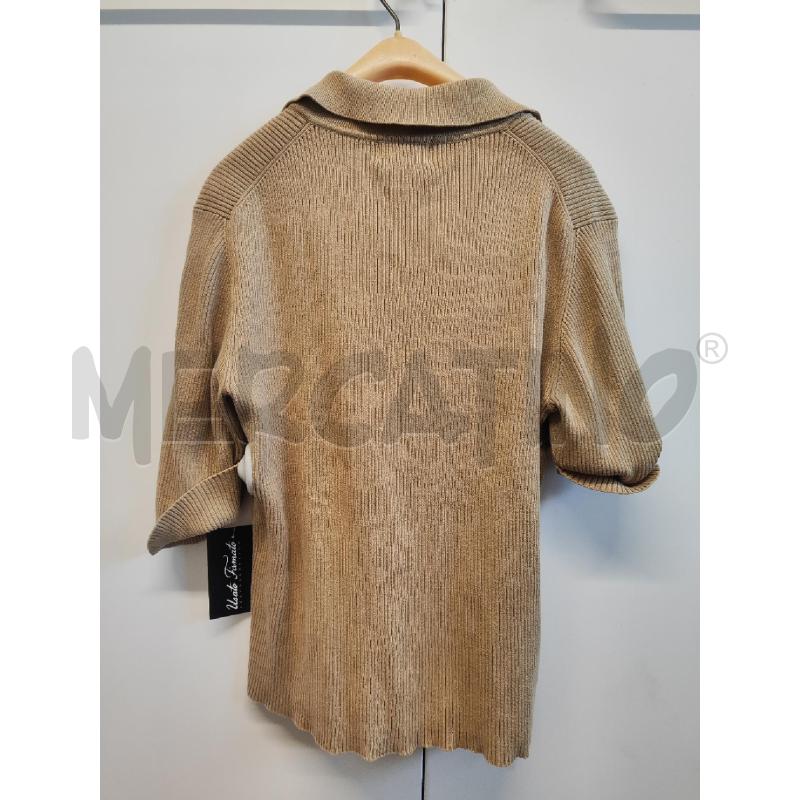 MAGLIETTA DONNA POLO JEANS RALPH LAUREN BEIGE COSTINE LACCINO TG.L | Mercatino dell'Usato Vinci - fraz. sovigliana 3