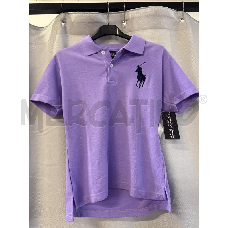 MAGLIETTA DONNA POLO SPORT LILLA SENZA TG | Mercatino dell'Usato Vinci - fraz. sovigliana 1