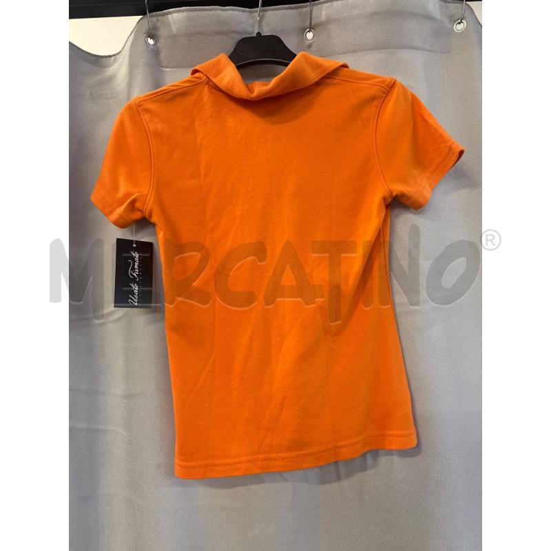MAGLIETTA DONNA POLO TOMMY HILFIGER ARANCIO  | Mercatino dell'Usato Vinci - fraz. sovigliana 2