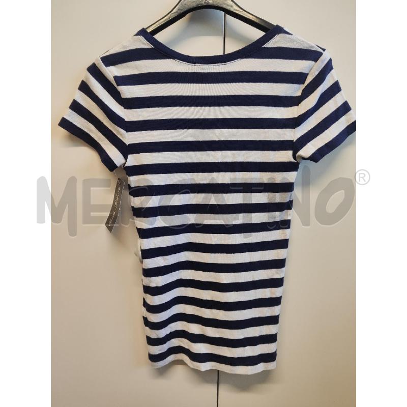 MAGLIETTA DONNA RALPH LAUREN RIGHE BLU TG.S | Mercatino dell'Usato Vinci - fraz. sovigliana 3