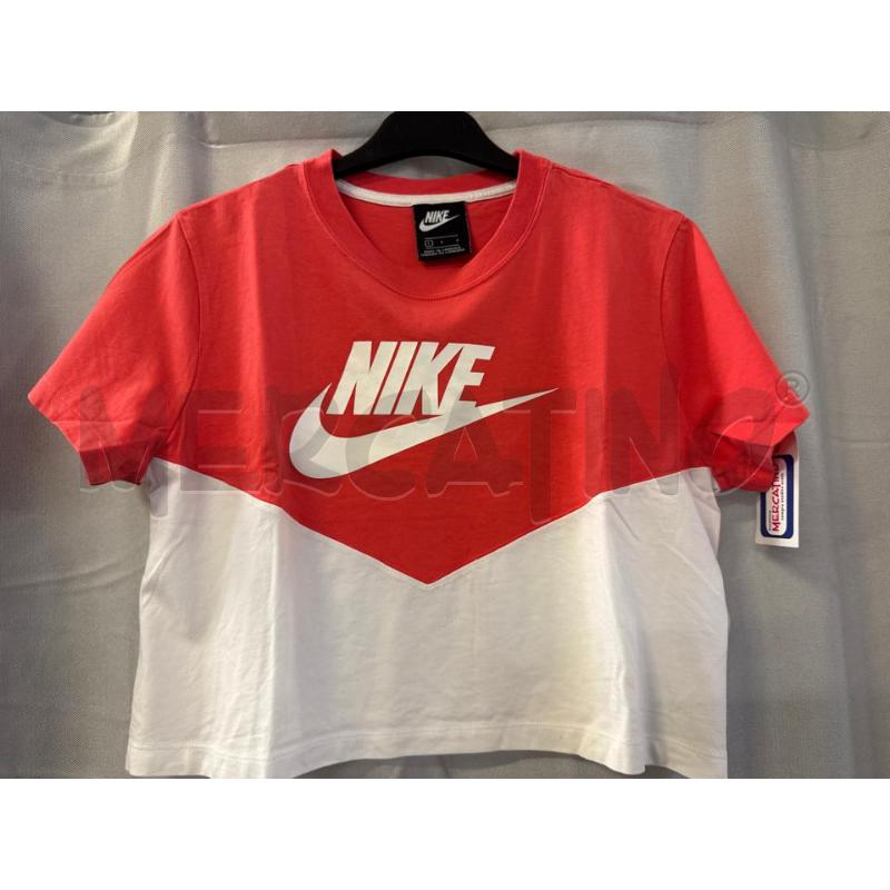 MAGLIETTA DONNA # NIKE ROSA PANNA CORTA TG.L | Mercatino dell'Usato Vinci - fraz. sovigliana 1