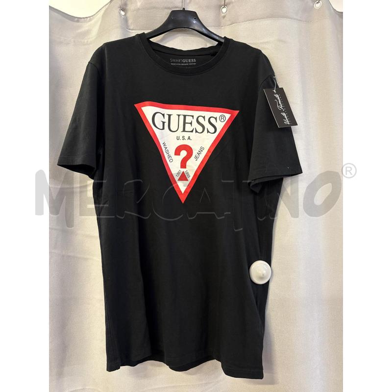 MAGLIETTA GUESS NERA TG.L | Mercatino dell'Usato Vinci - fraz. sovigliana 1