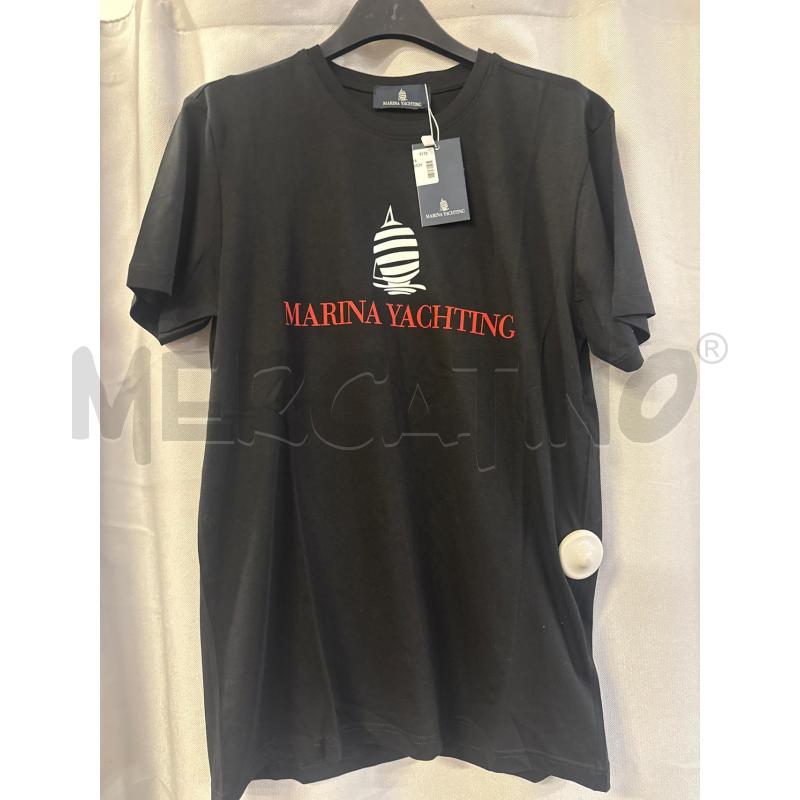 MAGLIETTA MARINA YACHTING NERA TG.M NUOVA  | Mercatino dell'Usato Vinci - fraz. sovigliana 1