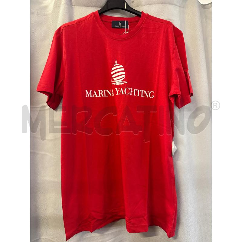 MAGLIETTA MARINA YACHTING ROSSA NUOVA TG.M | Mercatino dell'Usato Vinci - fraz. sovigliana 1