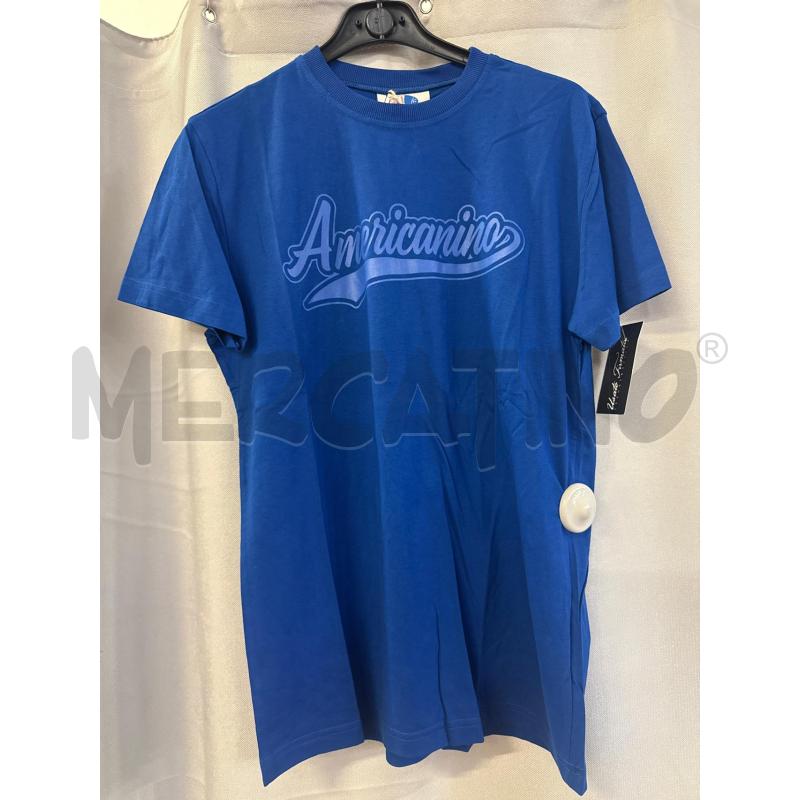 MAGLIETTA UOMO AMERICANINO BLU TG.M NUOVA | Mercatino dell'Usato Vinci - fraz. sovigliana 1