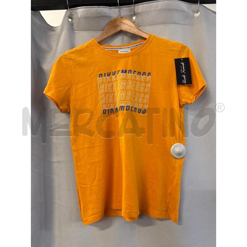 MAGLIETTA UOMO BIKKEMBERGS ARANCIO TG.16 | Mercatino dell'Usato Vinci - fraz. sovigliana 1