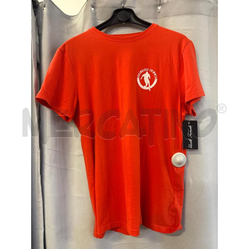 MAGLIETTA UOMO BIKKEMBERG ARANCIO TG.S | Mercatino dell'Usato Vinci - fraz. sovigliana 1