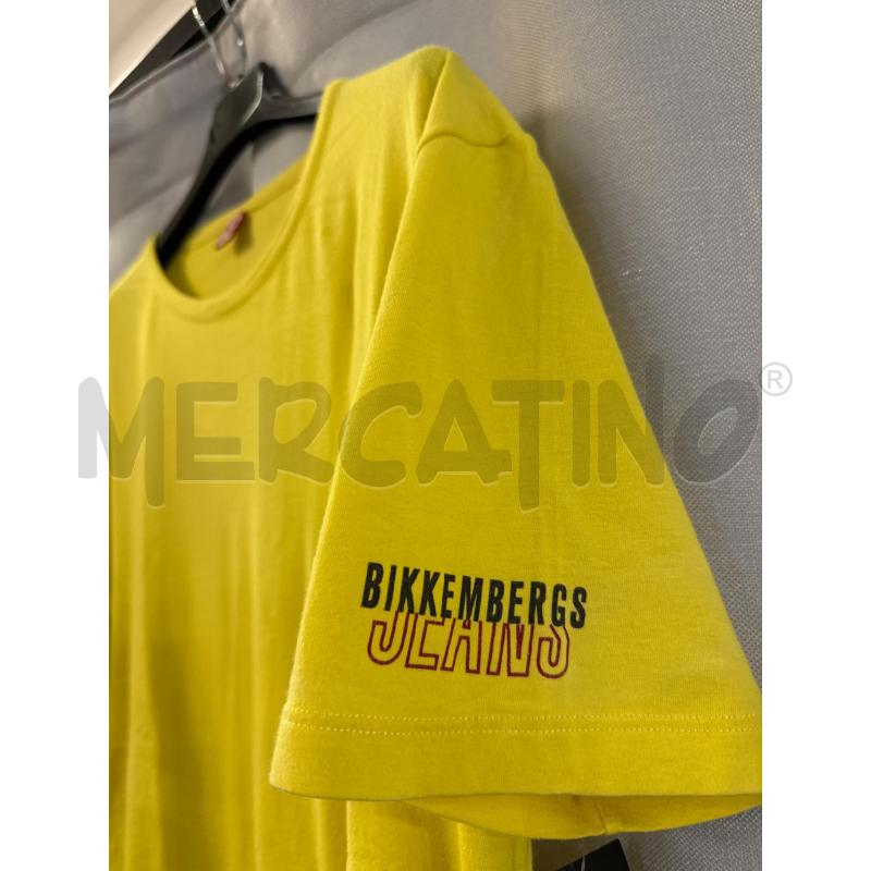 MAGLIETTA UOMO BIKKEMBERG GIALLA TG.XL | Mercatino dell'Usato Vinci - fraz. sovigliana 2