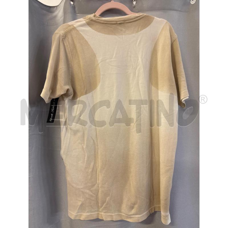 MAGLIETTA UOMO CALVIN KLEIN BEIGE MACULATA TG.L | Mercatino dell'Usato Vinci - fraz. sovigliana 2
