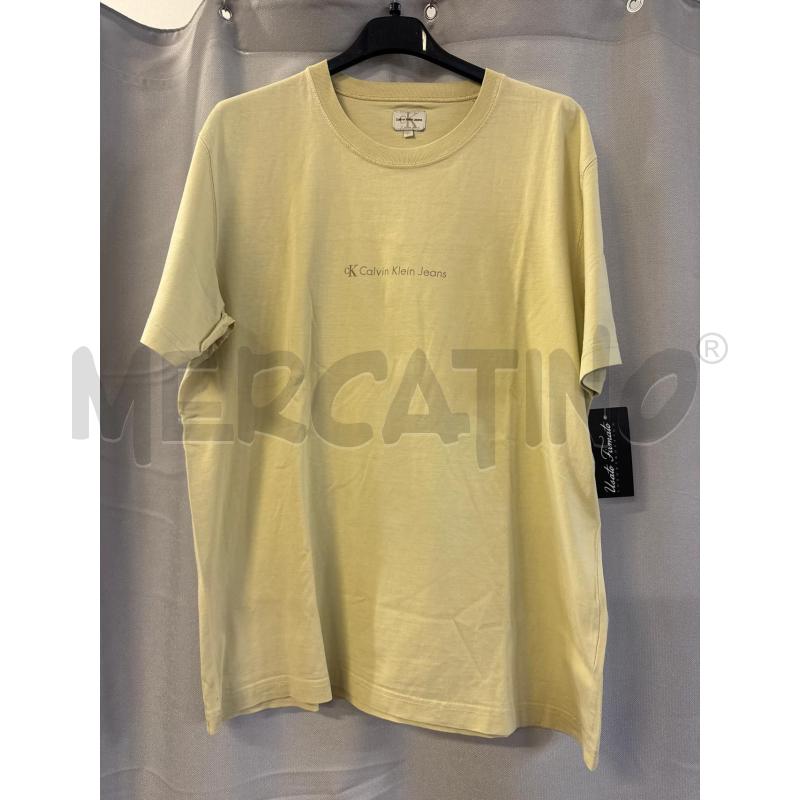 MAGLIETTA UOMO CALVIN KLEIN GIALLA TG.XL | Mercatino dell'Usato Vinci - fraz. sovigliana 1