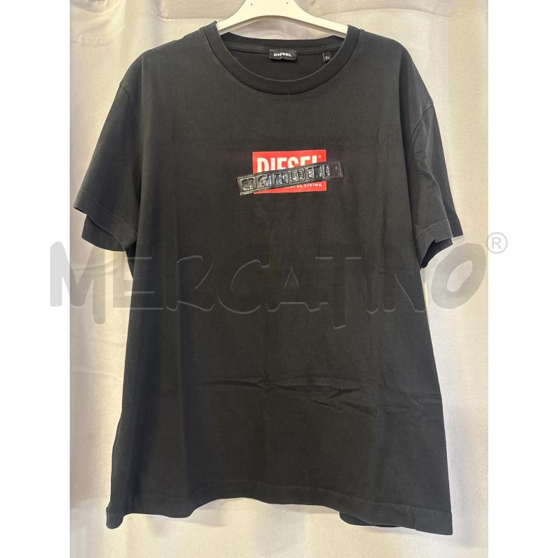 MAGLIETTA UOMO DIESEL NERA TG.XL  | Mercatino dell'Usato Vinci - fraz. sovigliana 1