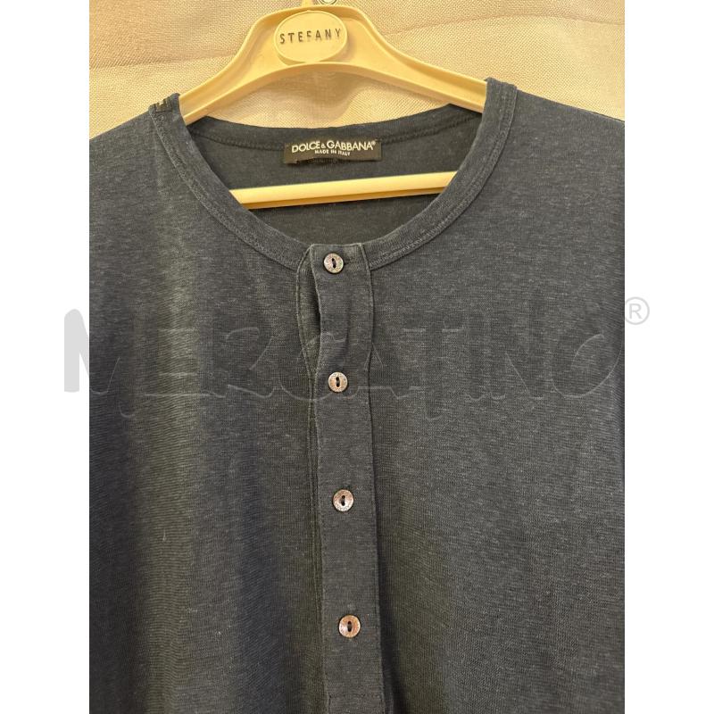 MAGLIETTA UOMO DOLCE & GABBANA INTIMO BLU BOTTONCINI SENZA TG | Mercatino dell'Usato Vinci - fraz. sovigliana 2