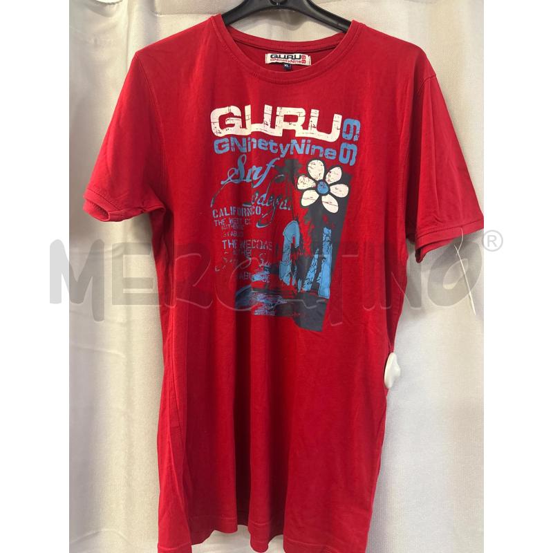 MAGLIETTA UOMO GURU ROSSA TG.XL | Mercatino dell'Usato Vinci - fraz. sovigliana 1