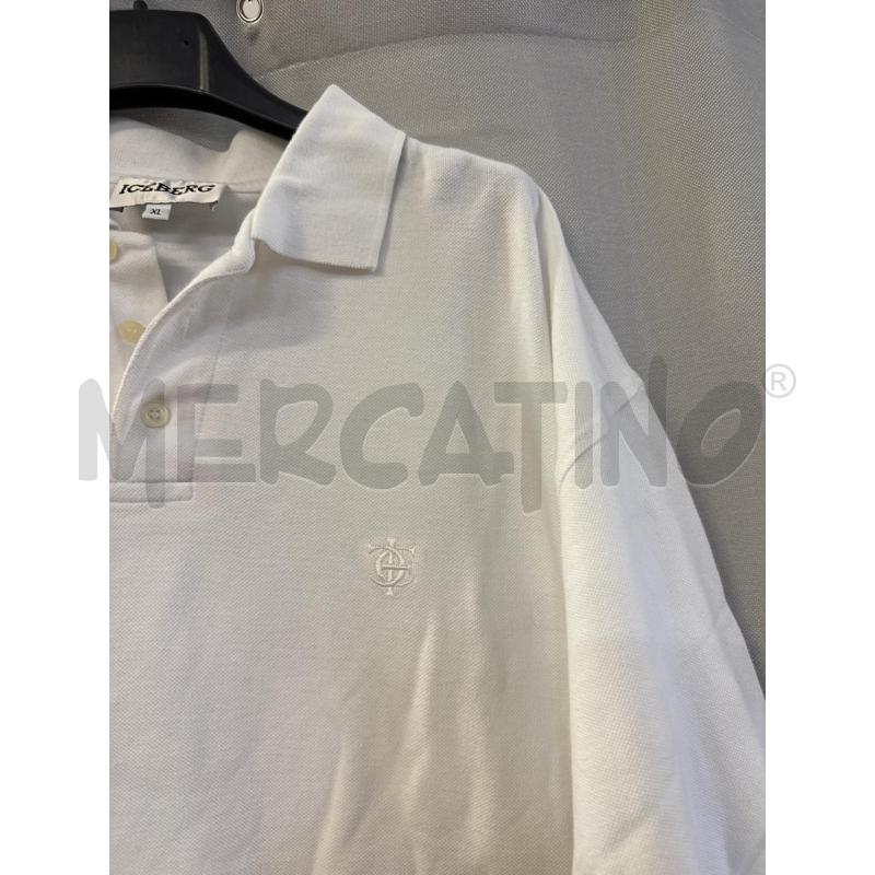 MAGLIETTA UOMO ICEBERG BIANCA TG.XL | Mercatino dell'Usato Vinci - fraz. sovigliana 2