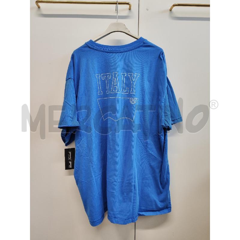 MAGLIETTA UOMO LEVIS AZZURRA ITALIA TG.XL | Mercatino dell'Usato Vinci - fraz. sovigliana 3