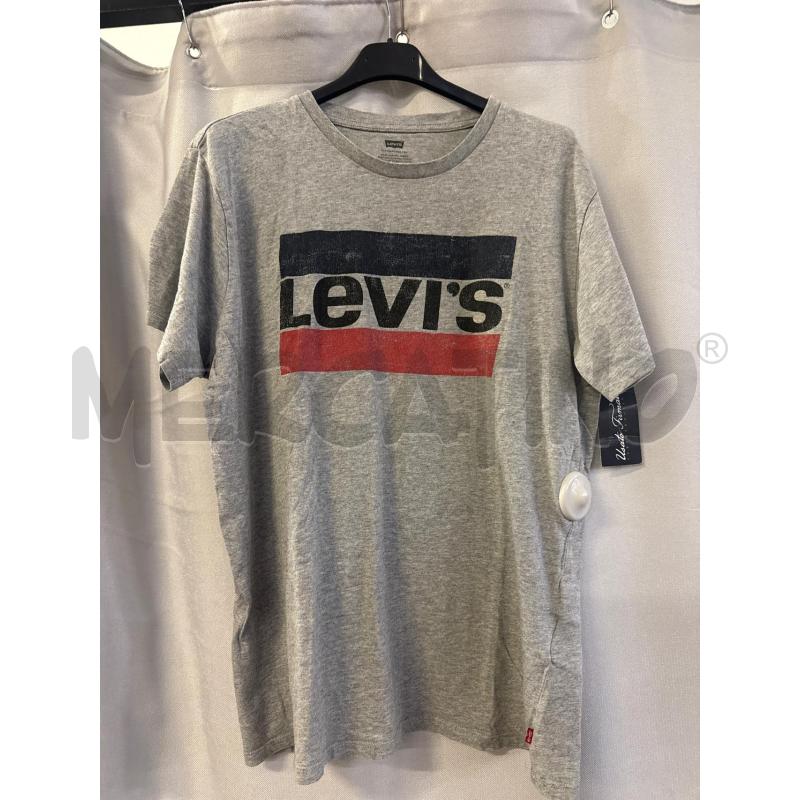 MAGLIETTA UOMO LEVIS GRIGIA CHIARA TG.L | Mercatino dell'Usato Vinci - fraz. sovigliana 1