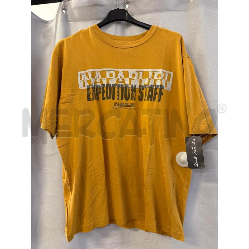 MAGLIETTA UOMO NAPAPIJRI GIALLA OCRA TG.XL | Mercatino dell'Usato Vinci - fraz. sovigliana 1