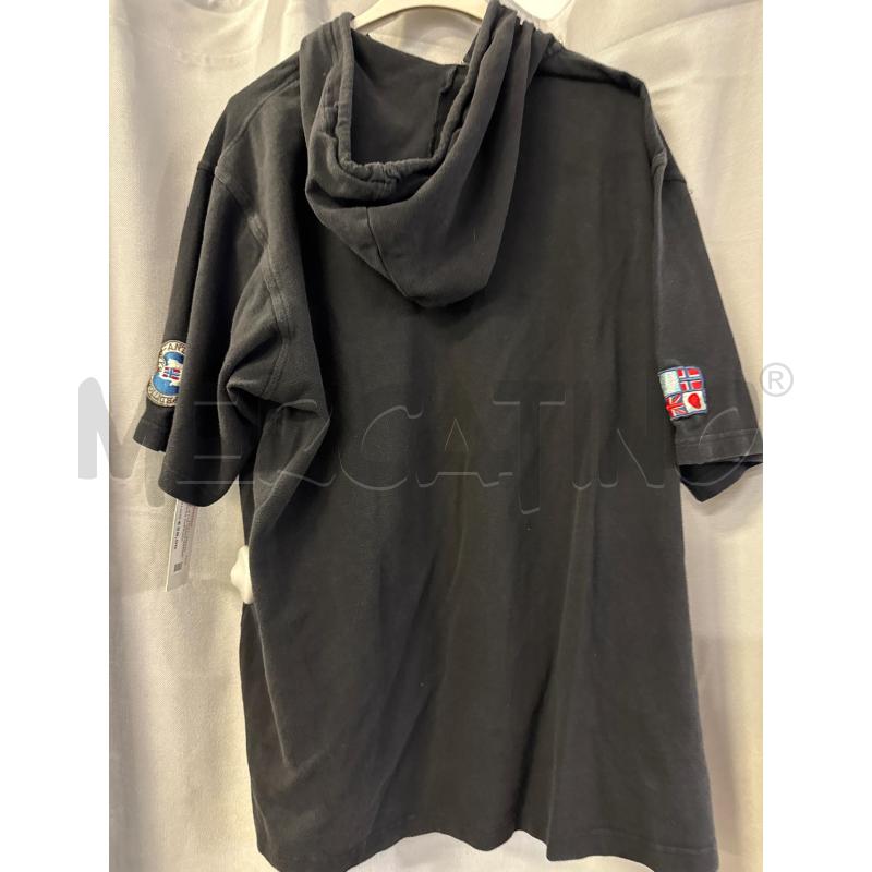 MAGLIETTA UOMO NAPAPIJRI NERA CAPPUCCIO TG.XL | Mercatino dell'Usato Vinci - fraz. sovigliana 3