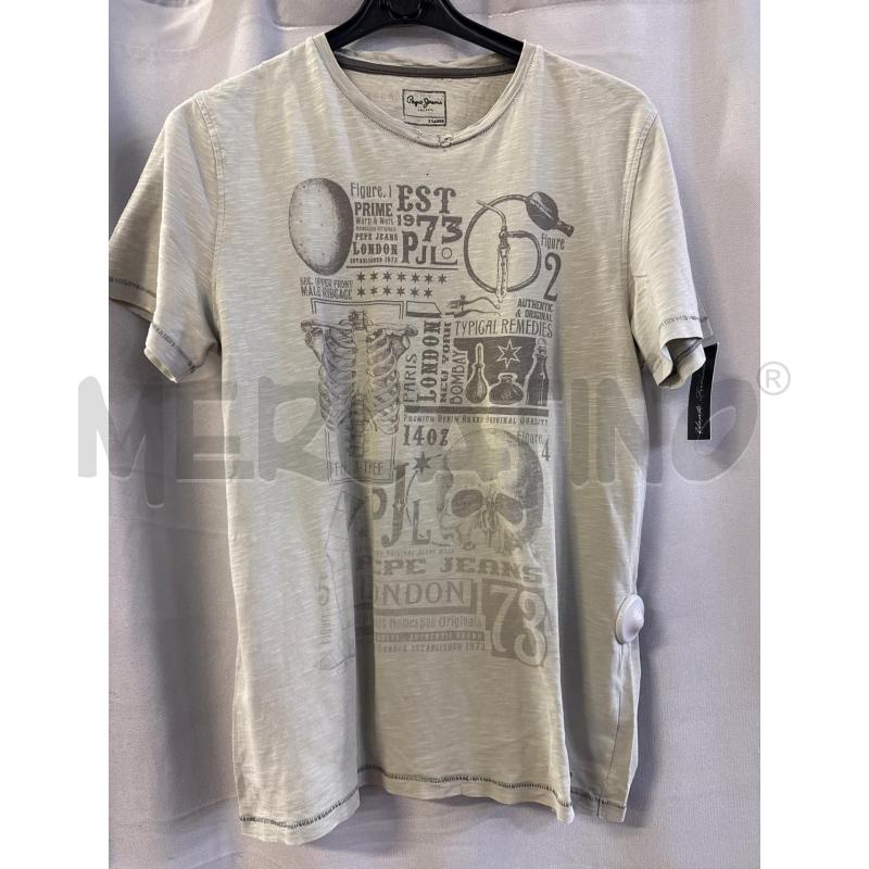 MAGLIETTA UOMO PEPE JEANS BEIGE TG.XL | Mercatino dell'Usato Vinci - fraz. sovigliana 1