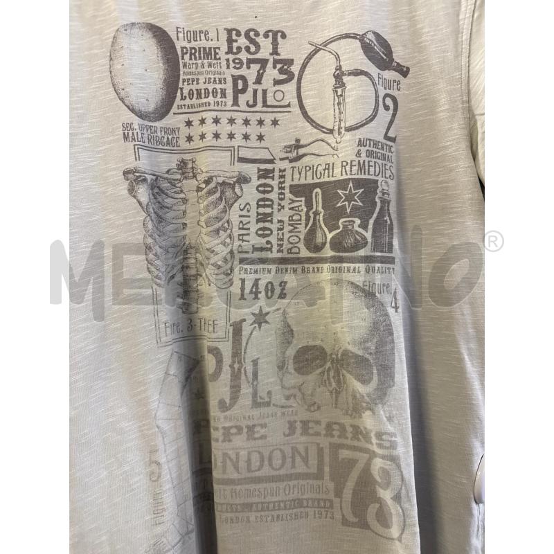 MAGLIETTA UOMO PEPE JEANS BEIGE TG.XL | Mercatino dell'Usato Vinci - fraz. sovigliana 2