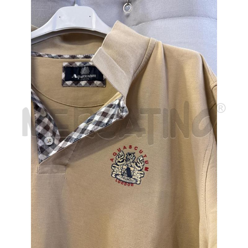 MAGLIETTA UOMO POLO ACQUASCUTUM BEIGE TG.XL | Mercatino dell'Usato Vinci - fraz. sovigliana 2