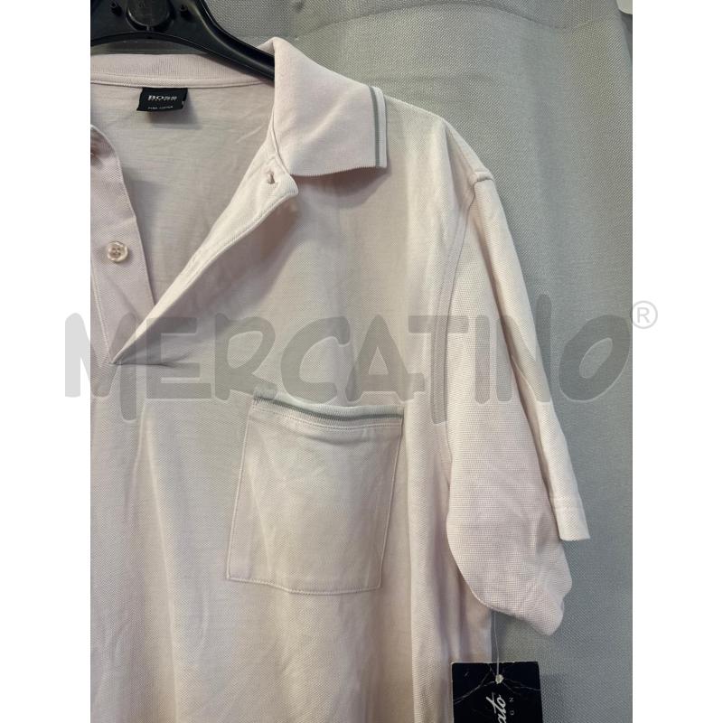 MAGLIETTA UOMO POLO BOSS ROSA TG.M | Mercatino dell'Usato Vinci - fraz. sovigliana 2