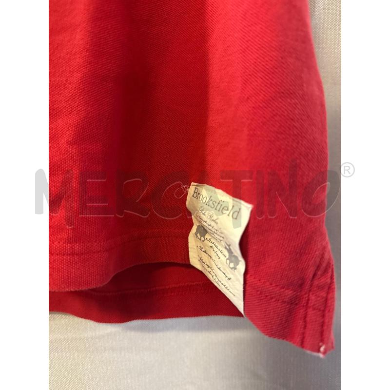 MAGLIETTA UOMO POLO BROKSFIELD ROSSA TG.54 | Mercatino dell'Usato Vinci - fraz. sovigliana 2