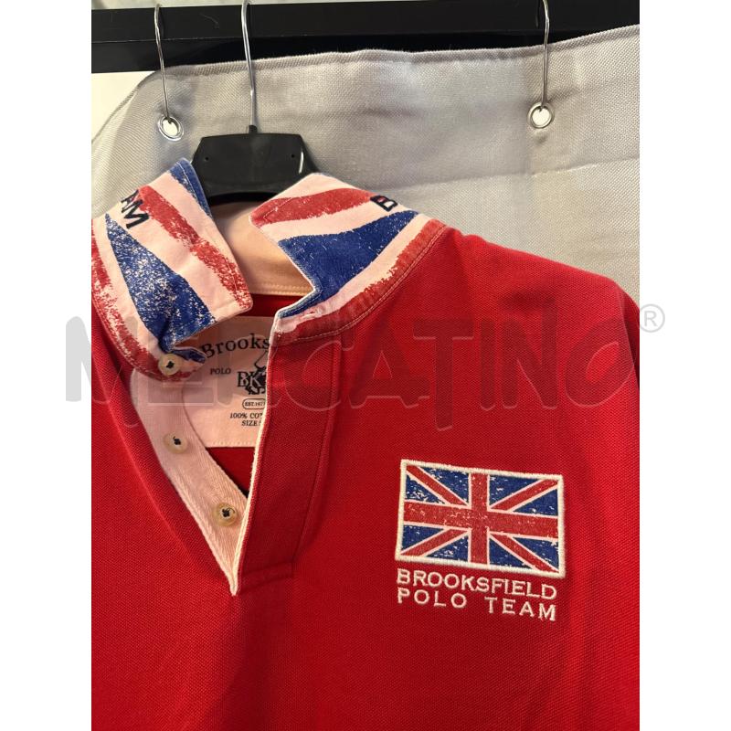 MAGLIETTA UOMO POLO BROKSFIELD ROSSA TG.54 | Mercatino dell'Usato Vinci - fraz. sovigliana 3