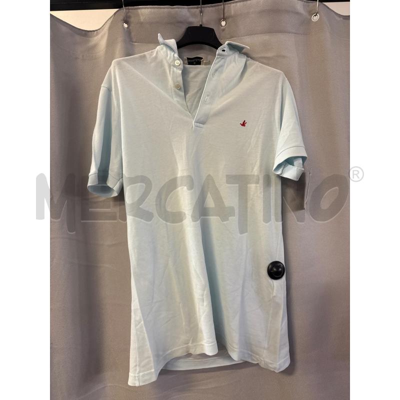 MAGLIETTA UOMO POLO BROOKSFIELD AZZURRA TG.48 | Mercatino dell'Usato Vinci - fraz. sovigliana 1