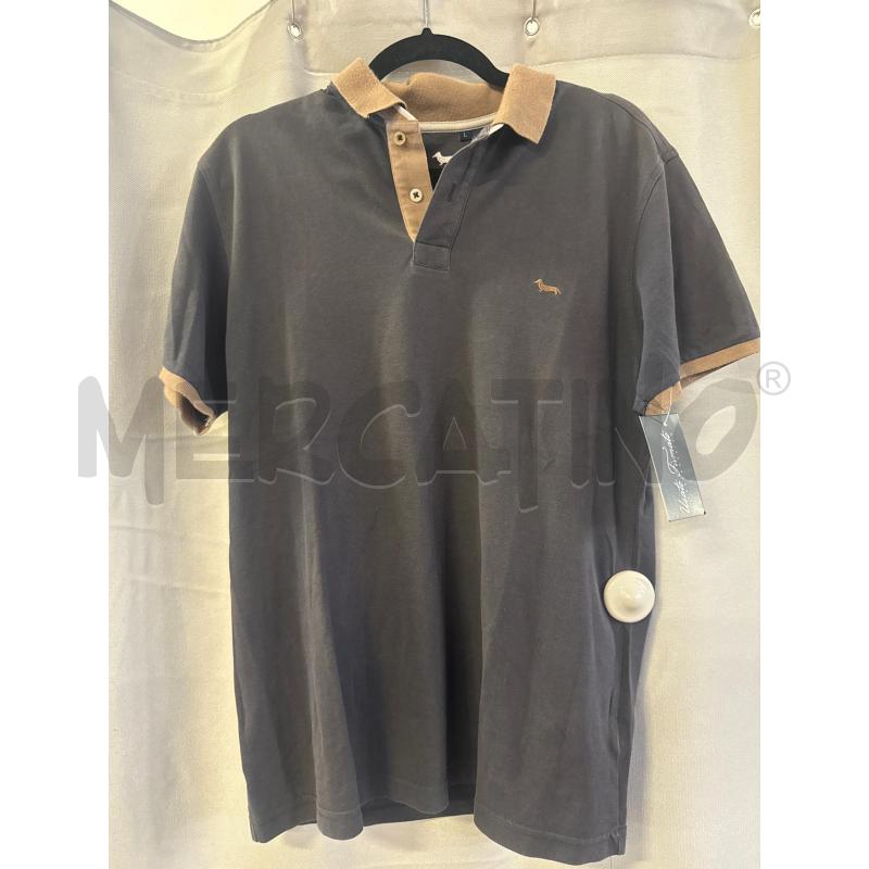MAGLIETTA UOMO POLO HARMONT BLU BEIGE TG.L | Mercatino dell'Usato Vinci - fraz. sovigliana 1