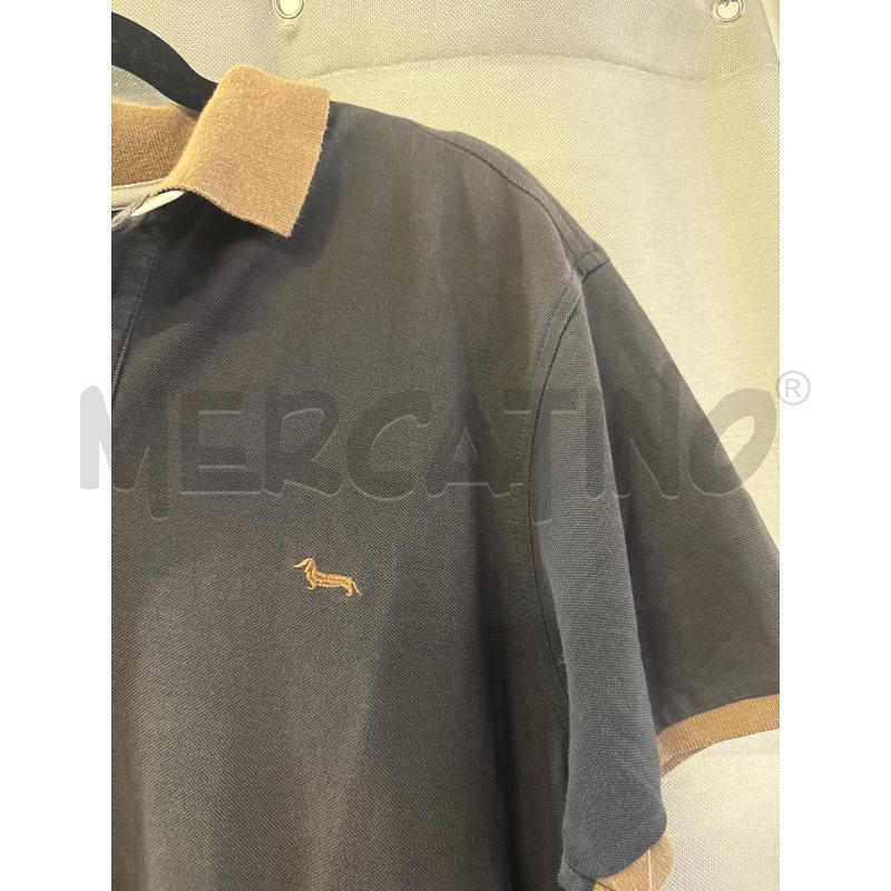 MAGLIETTA UOMO POLO HARMONT BLU BEIGE TG.L | Mercatino dell'Usato Vinci - fraz. sovigliana 2