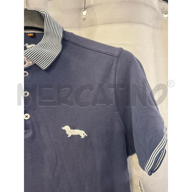 MAGLIETTA UOMO POLO HARMONT & BLAINE  BLU TG.S | Mercatino dell'Usato Vinci - fraz. sovigliana 2