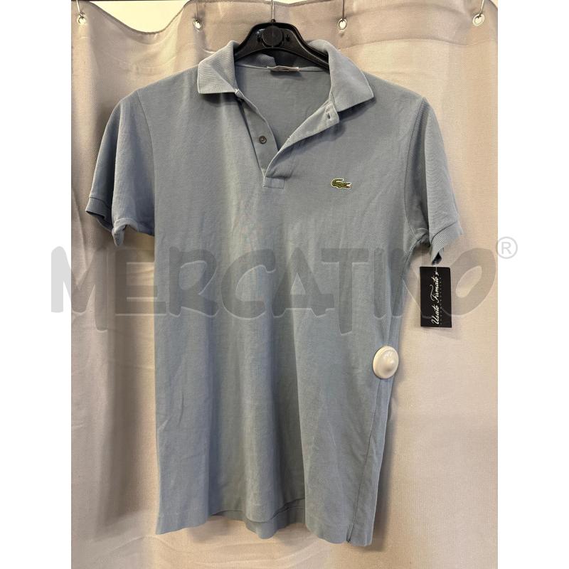 MAGLIETTA UOMO POLO LACOSTE AZZURRA TG.4 | Mercatino dell'Usato Vinci - fraz. sovigliana 1