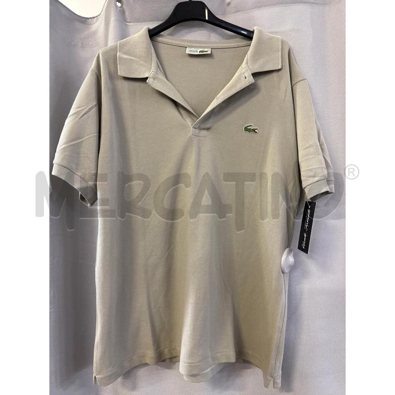 MAGLIETTA UOMO POLO LACOSTE BEIGE TG.7 | Mercatino dell'Usato Vinci - fraz. sovigliana 1