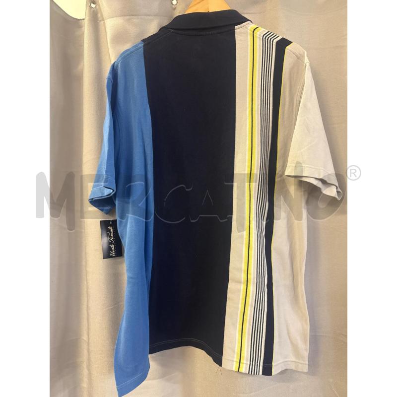 MAGLIETTA UOMO POLO LACOSTE BLU AZZURRA BIANCA TG.7 | Mercatino dell'Usato Vinci - fraz. sovigliana 2