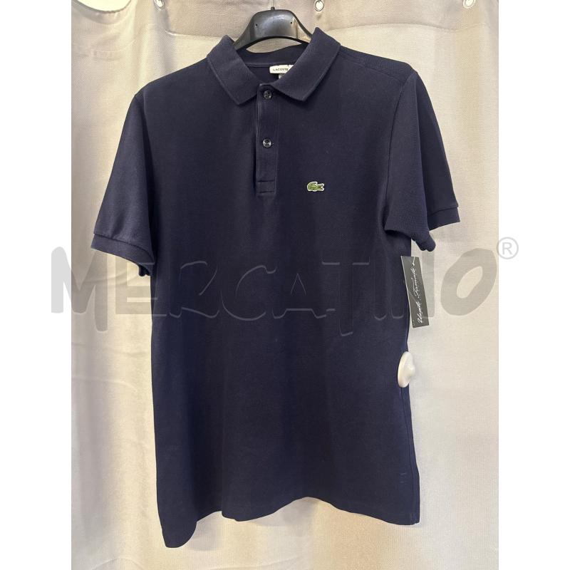 MAGLIETTA UOMO POLO LACOSTE BLU TG.16 | Mercatino dell'Usato Vinci - fraz. sovigliana 1