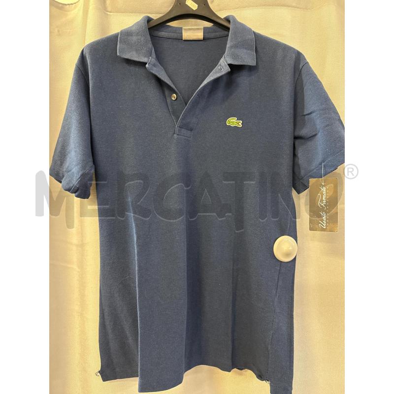 MAGLIETTA UOMO POLO LACOSTE BLU TG.6 | Mercatino dell'Usato Vinci - fraz. sovigliana 1