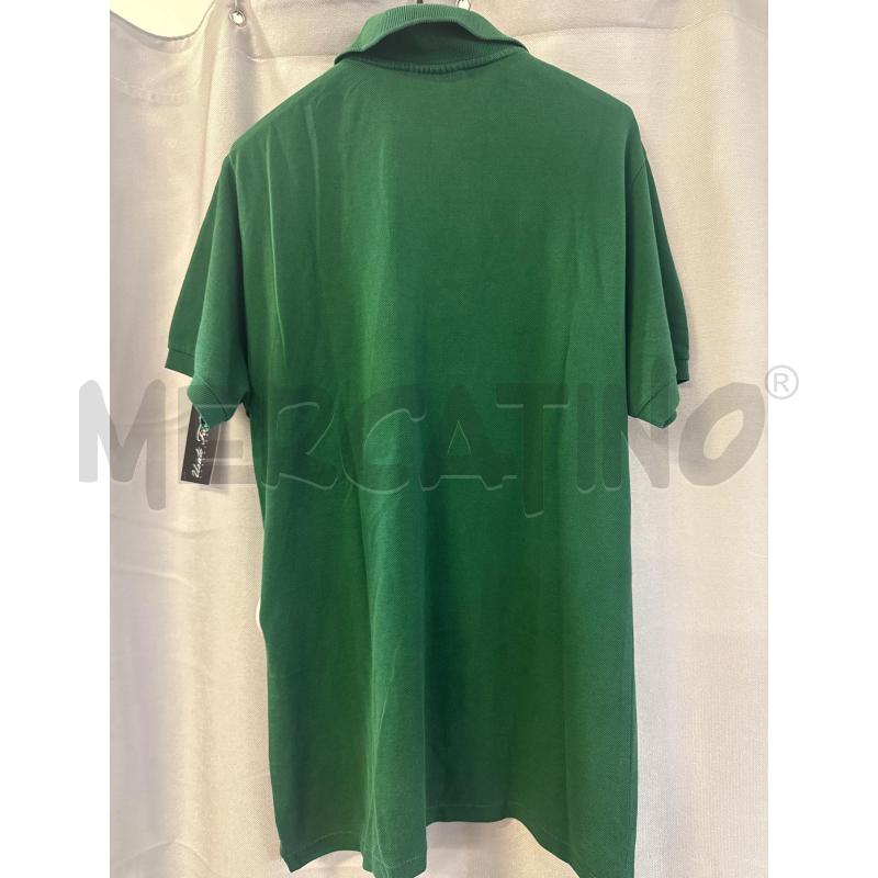 MAGLIETTA UOMO POLO LACOSTE VERDE TG.7 | Mercatino dell'Usato Vinci - fraz. sovigliana 3