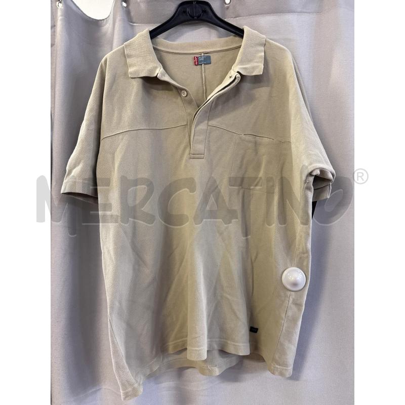 MAGLIETTA UOMO POLO LEVIS BEIGE TG.L | Mercatino dell'Usato Vinci - fraz. sovigliana 1