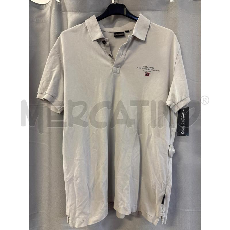 MAGLIETTA UOMO POLO NAPAPIJRI GHIACCIO TG.XL | Mercatino dell'Usato Vinci - fraz. sovigliana 1