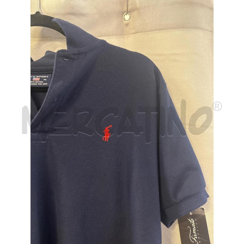 MAGLIETTA UOMO POLO POLO SPORT BLU TG.M | Mercatino dell'Usato Vinci - fraz. sovigliana 2