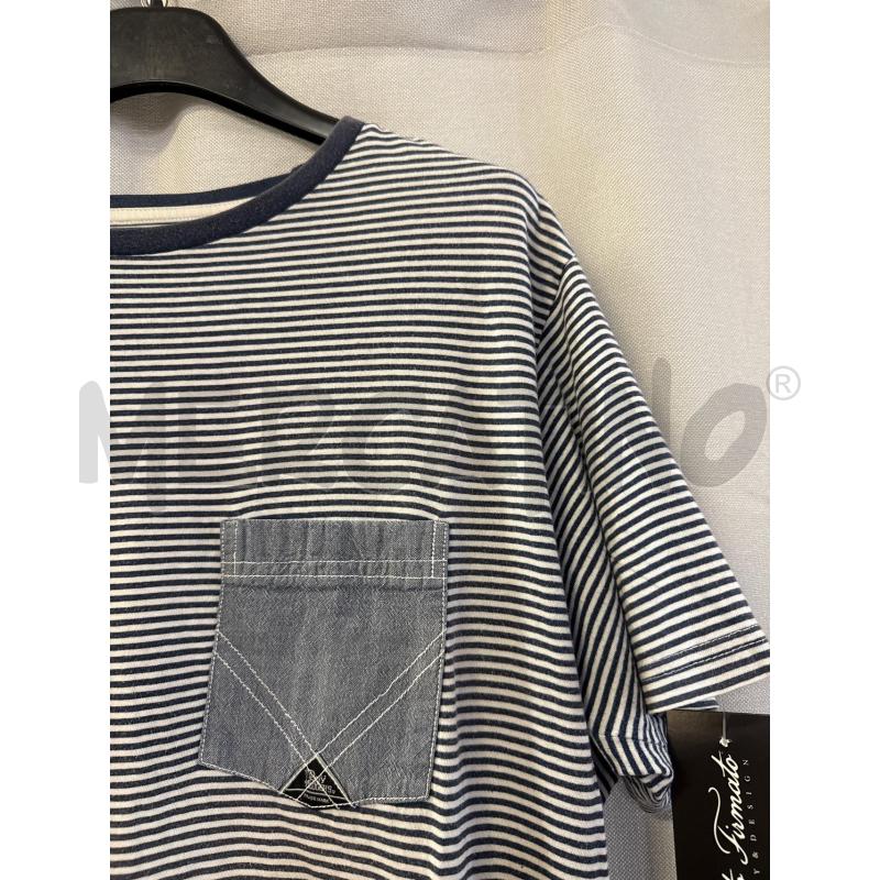MAGLIETTA UOMO ROY ROGER'S RIGHE BLU TG.XXL | Mercatino dell'Usato Vinci - fraz. sovigliana 2