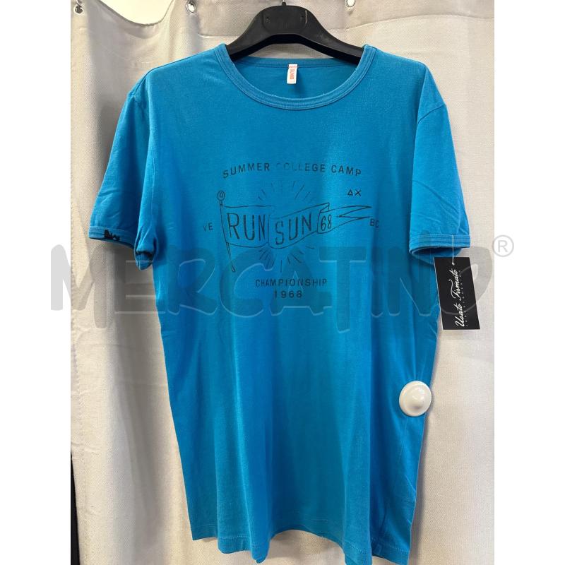 MAGLIETTA UOMO SUN68 AZZURRA TG.M | Mercatino dell'Usato Vinci - fraz. sovigliana 1