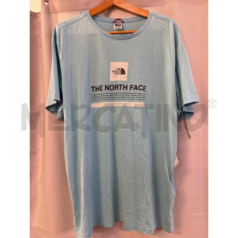 MAGLIETTA UOMO THE NORTH FACE AZZURRA TG.XL | Mercatino dell'Usato Vinci - fraz. sovigliana 1