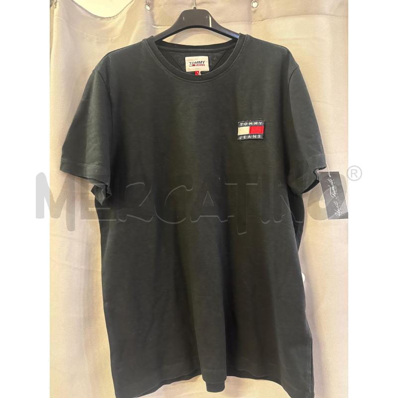 MAGLIETTA UOMO TOMMY JEANS NERA TG.L | Mercatino dell'Usato Vinci - fraz. sovigliana 1