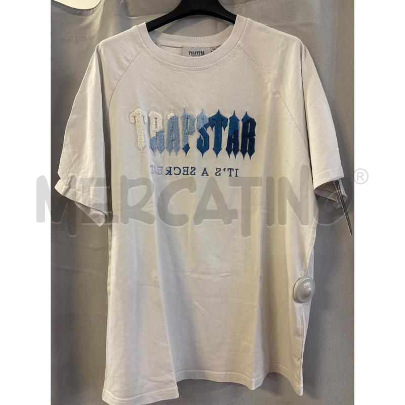 MAGLIETTA UOMO TRAPSTAR BIANCA TG.M | Mercatino dell'Usato Vinci - fraz. sovigliana 1
