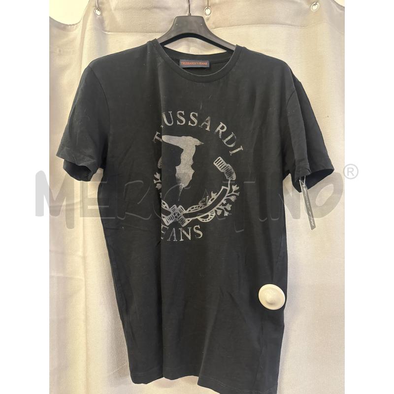 MAGLIETTA UOMO TRUSSARDI NERA TG.M | Mercatino dell'Usato Vinci - fraz. sovigliana 1